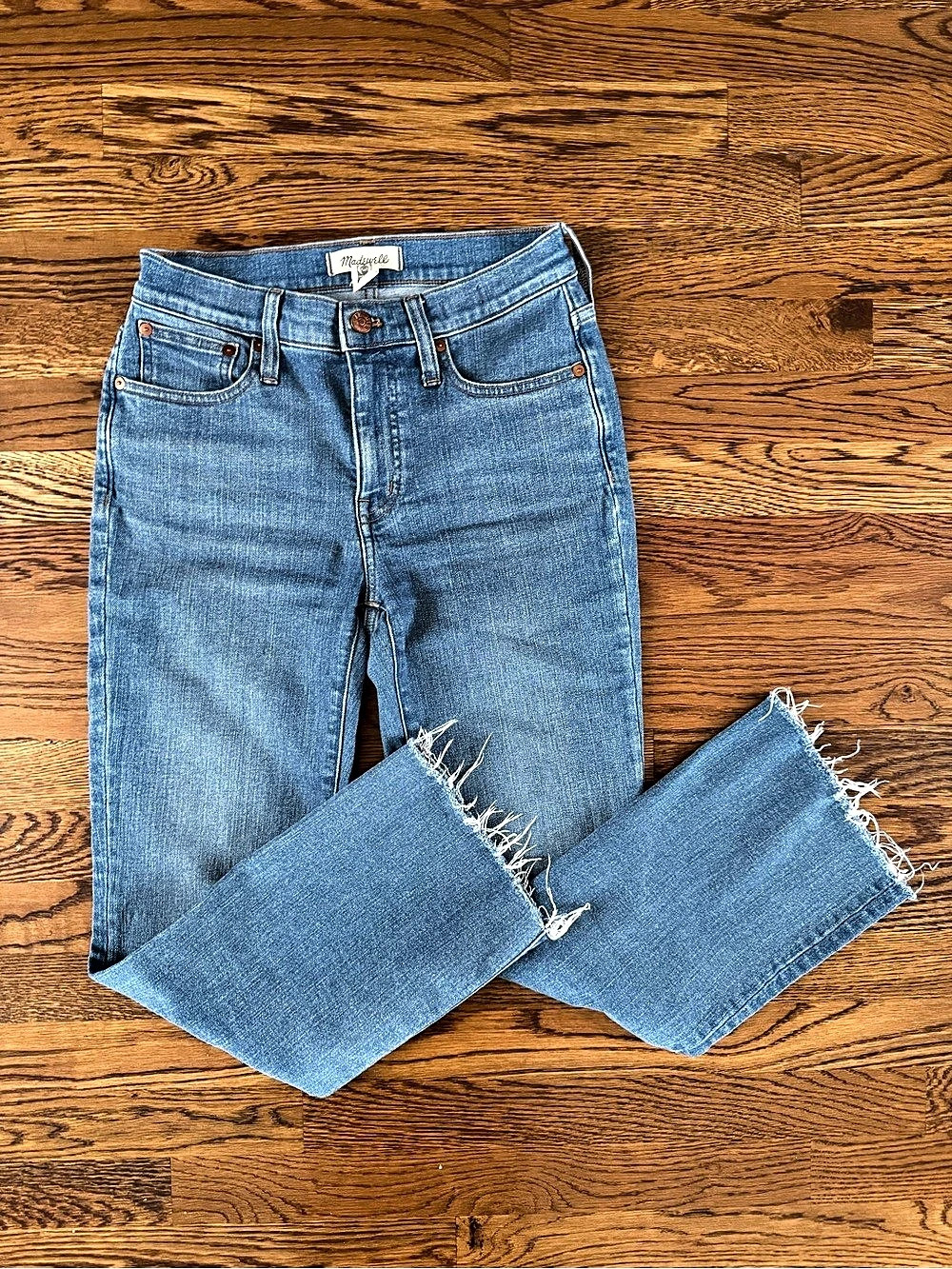 Madewell Kick Crop Ankle Jeans 25